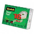 3M Scotch Magic Tape Rolls (Pack of 16)