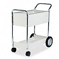 Fellowes Steel Mail Cart - 150 Folder Capacity