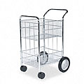 Fellowes Wire Mail Cart - 75 Folder Capacity