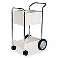 Fellowes Steel Mail Cart - 75 Folder Capacity