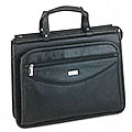 Leather Triple-Gusset Zippered Portfolio