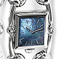 Gucci Signoria Women's Black Mother of Pearl Watch