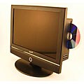 15 Inch AC/DC 1080i ATSC Flat Panel LCD HDTV w/ DVD