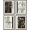 Franz Heigl 'Whispering Bamboo' Framed Art Print Set
