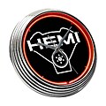 Neon Garage Clock with HEMI Design