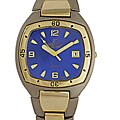 Helbros By Jules Jurgensen Men's Blue Dial Watch