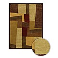 Aura Indo-Tibetan Hand-knotted Rug (8' x 11')