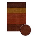 Hand-tufted Contemporary Serena Wool Rug (5' x 8')