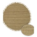 Hand-woven Cantara Transitional Jute Rug (6' Round)