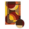 Hand-tufted Adara Wool Rug (5' x 8')
