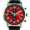 Orient Chronograph Men's Red Dial Watch