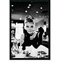 'Audrey Hepburn Breakfast at Tiffany's' Framed PosterZ