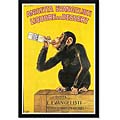 Carlo Biscaretti 'Anisetta Evangelisti Liquore da Dessert' Framed PosterZ