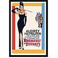Audrey Hepburn 'Breakfast at Tiffanys' Framed PosterZ