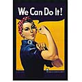 Howard Miller 'Rosie The Riveter' Framed PosterZ