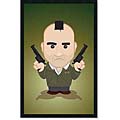 'Travis Cartoon (Taxi Driver)' Framed PosterZ