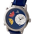 J&S Triple Time Zone Men's Watch