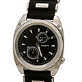 Akribos Stealth Regulator Stainless Steel Watch