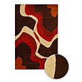 Hand-tufted Alana Contemporary Rug (8' Round)