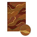 Hand-tufted Contemporary Terra Rug (8' x 11')