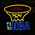 NBA Neon Sign