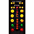 Drag Racing Christmas Tree Neon Garage Sign