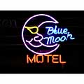 Blue Moon Motel Neon Sign