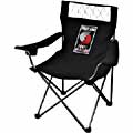Black Portland Trailblazers Folding Chair