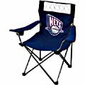 Dark Blue New Jersey Nets Folding Chair