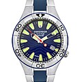 Immersion Men's Diving Wave Rubber Steel Watch