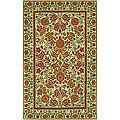 Hand-tufted Pisa Collection Wool Rug (3' Round)