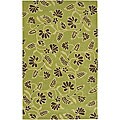 Hand-tufted Nepal Collection Wool Rug (2'6 x 8')