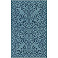 Hand-tufted Vibrant Collection Wool Rug (6' Round)
