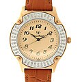 Lucien Piccard 'Renaissance' Rosetone Diamond Watch