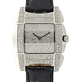Lucien Piccard 'Glamour' Full Diamond Watch