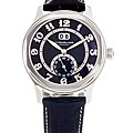 Stuhrling 'Point Dume' Men's Big Date Strap Watch