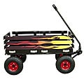 Pit Wheeler Stake Bed Wooden Wagon