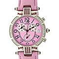 Lucien Piccard 'Le Mer' Diamond Pink Sapphire Watch