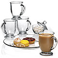 6-piece Anchor Hocking Breakfast Set Clear
