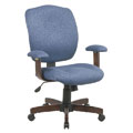 Office Star Cherry Wood Finish Managers Chair
