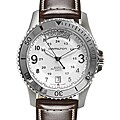 Hamilton Khaki King Scuba Men's Brown Strap Watch
