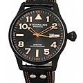 Stuhrling Eagle Men's Black Swiss Quartz Watch