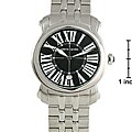 Pierre Cardin Black Dial Stainless Steel Watch