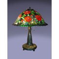 Tiffany Style Rose Table Lamp