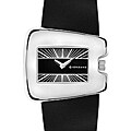 Giordano Women's Black Leather Watch