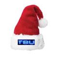 Blue LED Word-scrolling Santa Hat