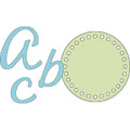 Cuttlebug 2 x 6-inch Alphabet Die Set