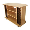 Beech TV Cart with Casters
