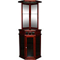 Mahogany Finish Corner Bar