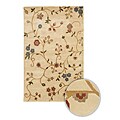 Hand-knotted Aura Wool Rug (8' Round)